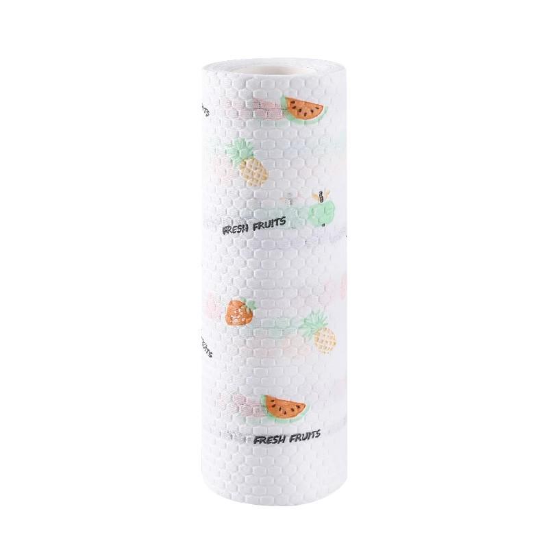 Dual-Use Lazy Rags: Water-Absorbent, Oil-Resistant Disposable Kitchen Dishcloth for Dry and Wet Cleaning.