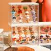 Formemory Display Storage Acrylic Figure Dustproof Miniature Magnetic Storage Horizontal Shelf Box, Stand, Design, Toys, Transparent, Case, Large,