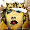 3D Print Sexy Madonna Bedding Set Duvet Cover Bed Set Quilt Cover Pillowcase Comforter King Queen Size Boys Adult Bedding Set
