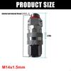 1Pcs M14x1.5mm Quick Connection Fitting Stainless Steel Sprayer Connector  for Enhances Water Flows