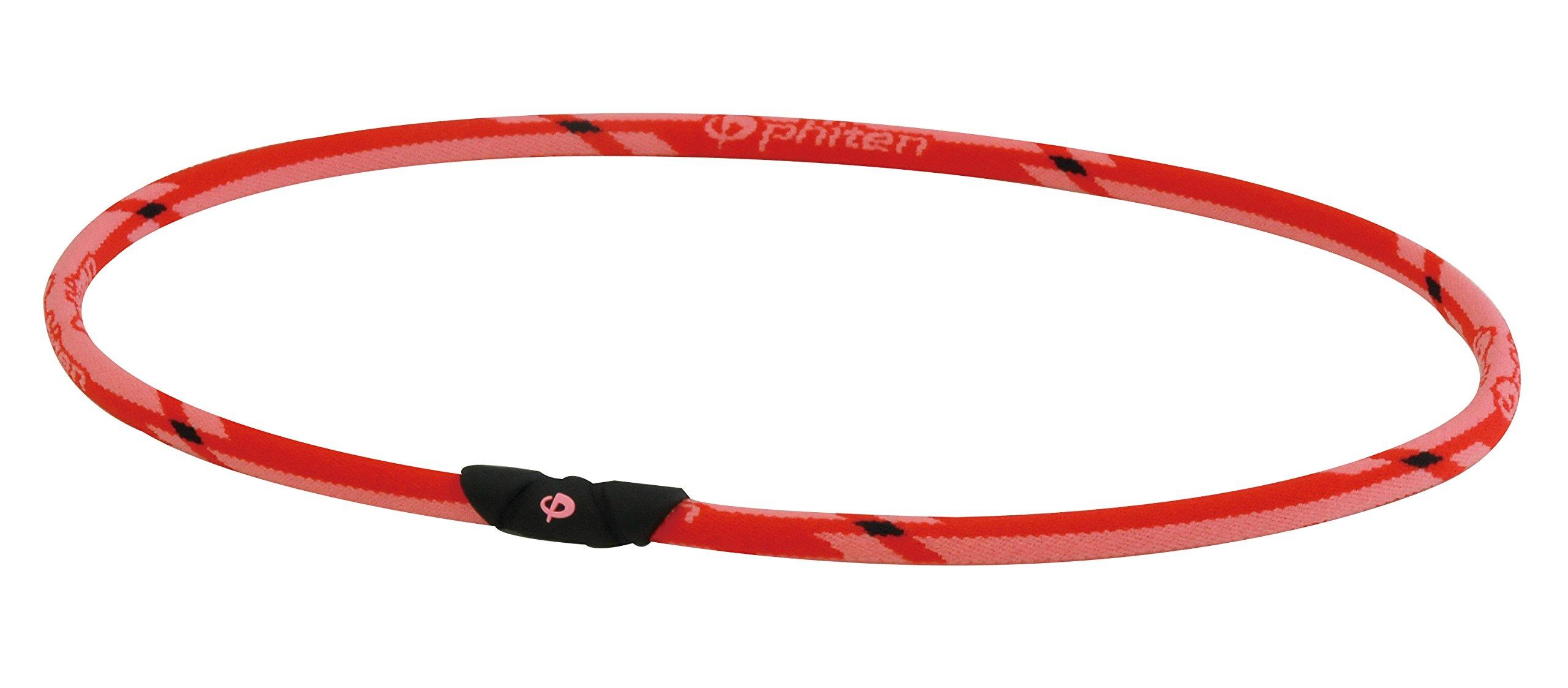 

колье phiten RAKUWA шея общая модель красный 50см красный