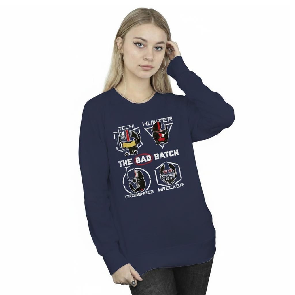 Star Wars: Bad Batch Womens/Ladies Clone Force 99 Sweatshirt