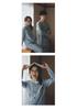 August Gesang 77 Couples' Pure Cotton Beast Pajamas - Spring/Autumn Long Sleeve Set