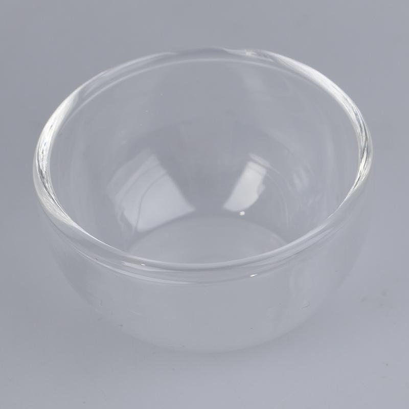 1/12 Dollhouse Miniature Accessories Glass Soup Plate Simulation Dish Toy
