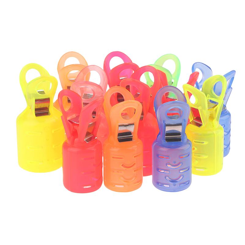 10Pcs Squid Jig Hook Protector Cover Shrimp Storage Case Buckle Tail Hook Cover Fishing Jigs Lure Safety Cap Plastic Sleeves