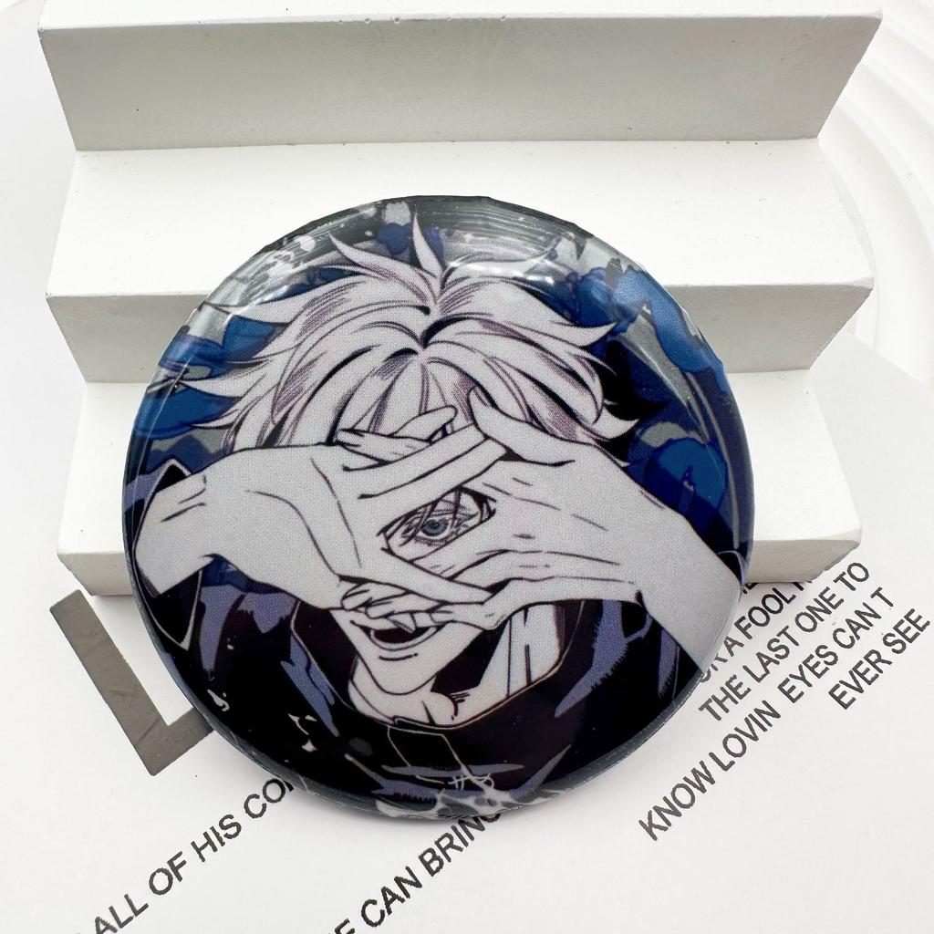 Jujutsu Kaisen Anime Cartoon Charakter Abzeichen Rucksack Anhänger Hoher Wert Brosche Fan Merchandise Niedliche Accessoires Geschenk Für Fans
