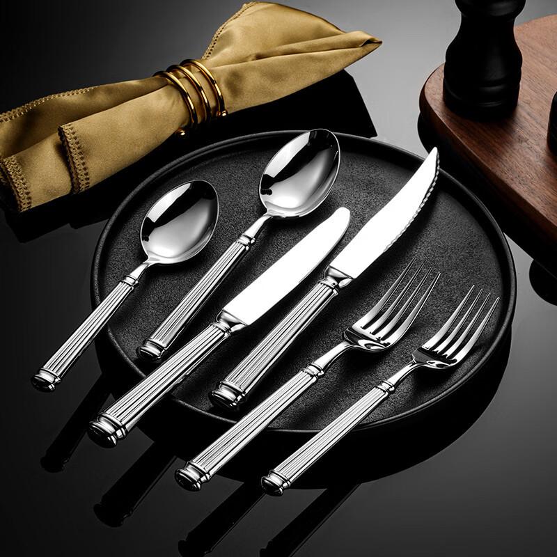 Abay 304 Stainless Steel Western Cutlery Set