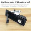 High Security Marine Grade Flat Surfaces Lock Universal For Travel Trailer Yacht Storage Compartment Easy Installation