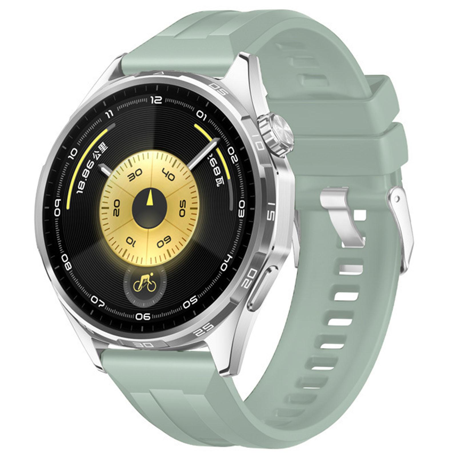 

22mm Silicone Strap For Huawei Watch GT6/GT6 Pro 46mm Official Sports Watchband For Huawei Watch 5 4 3 GT5 GT4 Pro GT3 Bracelet Huawei GT6 46mm мятный зеленый