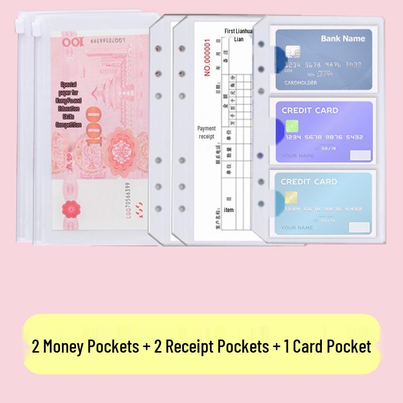 Primary School Student Savings Account Book & Financial Management Notebook