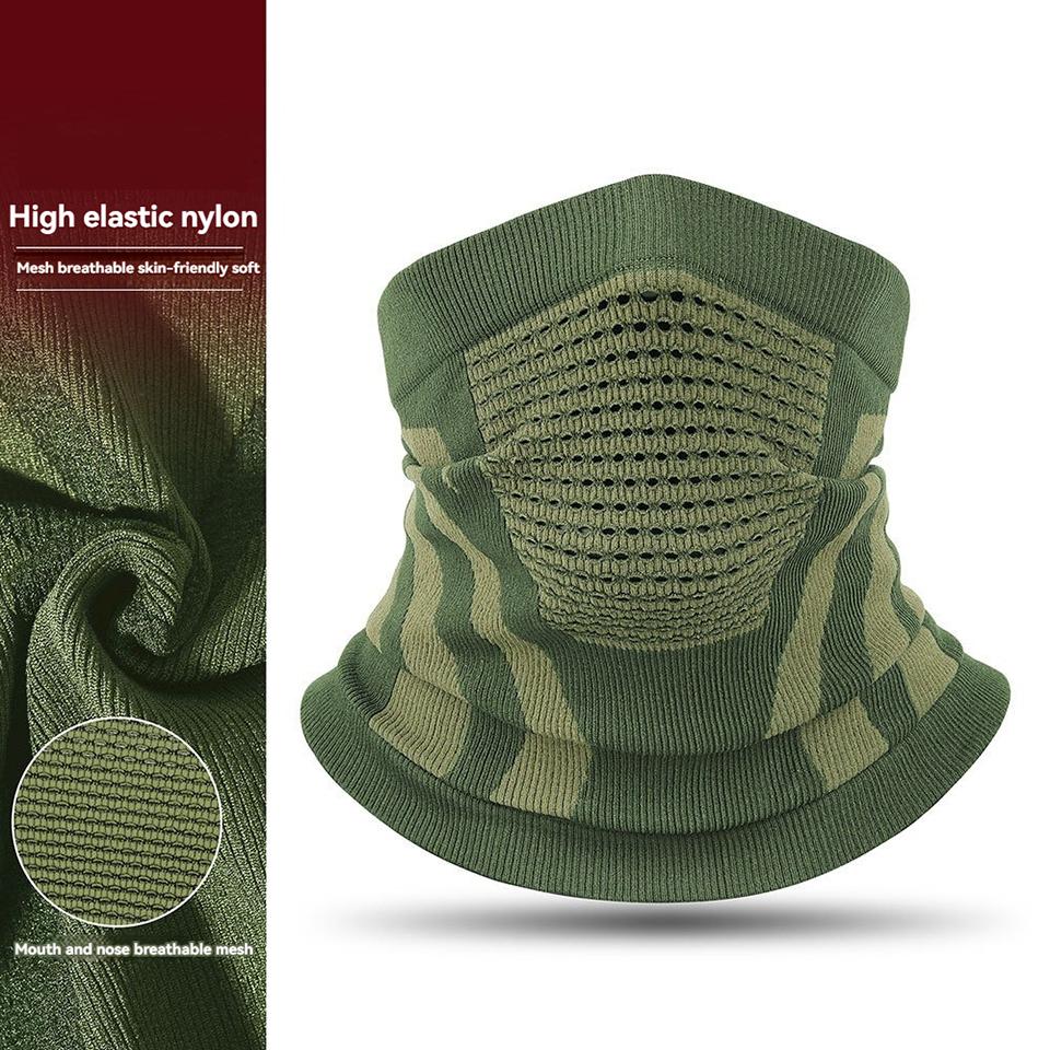

1Pcs Cycling Mask Headscarf Windproof Thickened Keep Warm Ear-Protecting Scarf Elastic Force Wear-Resistant Sports Mask
