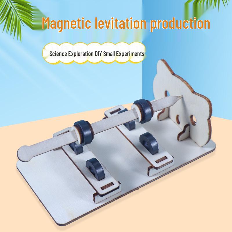 DIY Magnetic Levitation Science Kit for Students and Kids 14x20cm