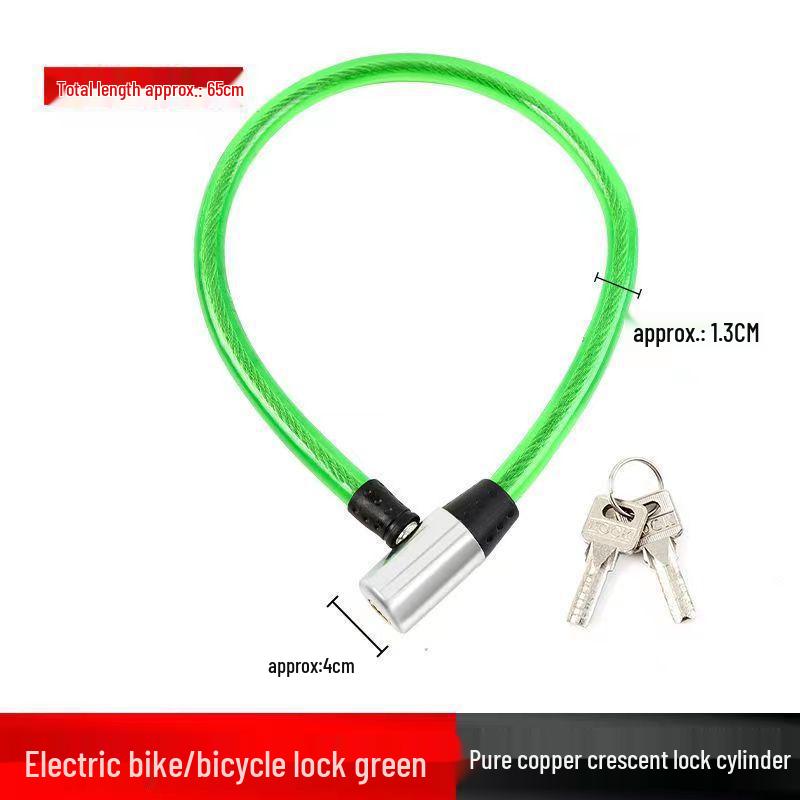 Portable Anti-theft Chain Lock for Bikes & E-vehicles