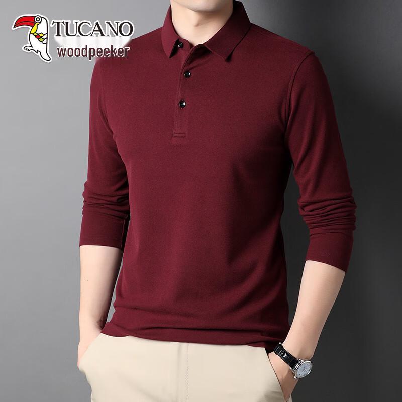 TUCANO Men s De Rong Thermal Long Sleeve Polo Shirt 175/115
