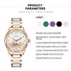 Montres pour femmes au design élégant Montres mécaniques automatiques pour femmes de luxe de marque supérieure en céramique