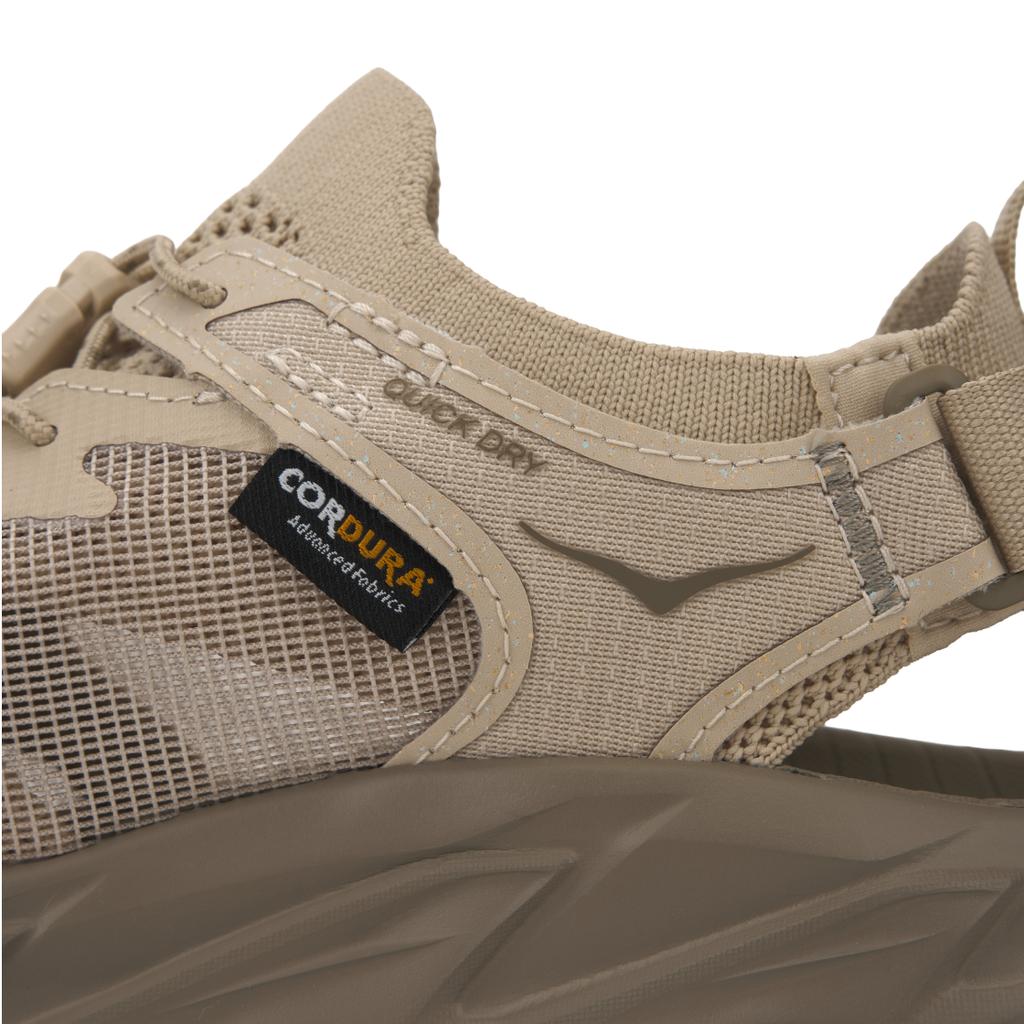 HOKA Sandale Hopara 2 Sable Changeant Femme Baskets Dune Rose 1147670-SSDD