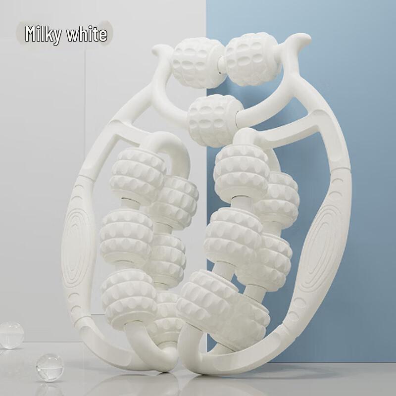 18-Wheel Leg & Calf Muscle Roller Massager - 2-Piece Set