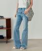 Mind Bridge Woman [W][Coolmax] Semi-Bootcut Light Blue Denim Pants