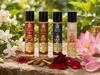 Ananta Essence Kesar Gulab, Lotus, Jasmin & Kesar Chandan Attar Kombi 6ml Roll-On Parfümöl Set