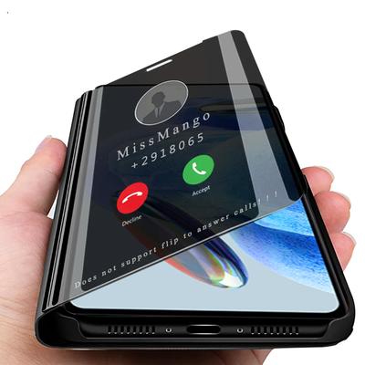 For Xiaomi Redmi Note 12 Pro Plus 5G Flip Case Smart Mirror Leather Cover Note12 Pro+ RedmiNote12 4G Magnetic Book Stand Fundas