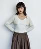 Roughneck Mellow Wool Bolero Ivory