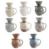 Goutte à café classique en céramique avec une grande verseuse de 830 ml, ensemble cafetière/infuseur grande capacité pour plusieurs tasses