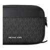 Michael Kors Jet Set Travel Coated Canvas Camera Bag Crossbody Bag Small Women's Black 35S6STVC1B-BLACK