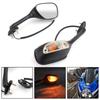 Rearview Side Mirrors w/Turn Signals For Suzuki GSXR600 GSX-R750 GSXR1000 02-15