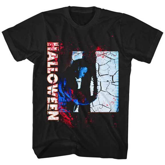 Halloween Horror Movie Franchise Shattered Glass Men s T Shirt     Unisex T-Shirt M
