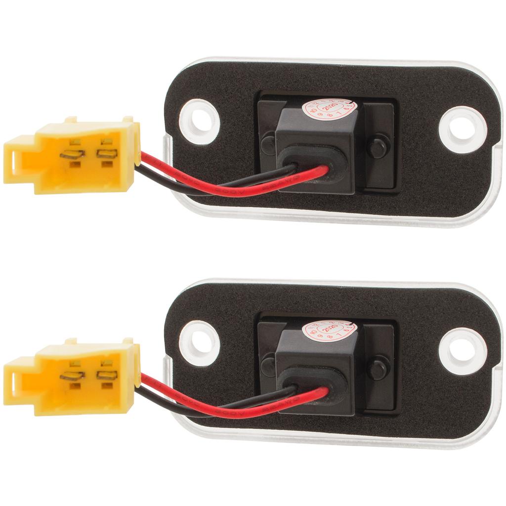 VW Golf II Jetta II Seat Toledo I LED license plate lights 2 pcs. set