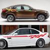 Car Waist Line Vinyl Film Stickers For SUV Auto Racing Sport Styling Long Stripes Graphic Stripes Decor Decal Tuning Accessories