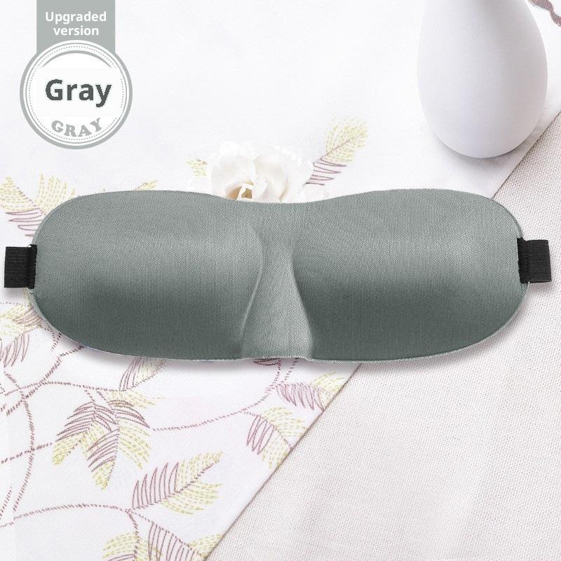 Custom Logo Comfortable Breathable 3D Contoured Foam Eyemask 100% Blackout Eye Mask for Sleeping with Adjustable Strap