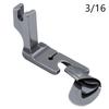 1 PCS Industrial Sewing Machine Curved Hemming Foot Silk Chiffon Skirt Crimping Presser Foot Hem Pull Tube Presser Foot