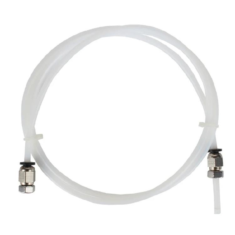 Industrielle PTFE Pneumatik-Adapter Verbinder 4er Pack PC4 M6 Gewindeanschluss Minimierter Luftstromverlust Design