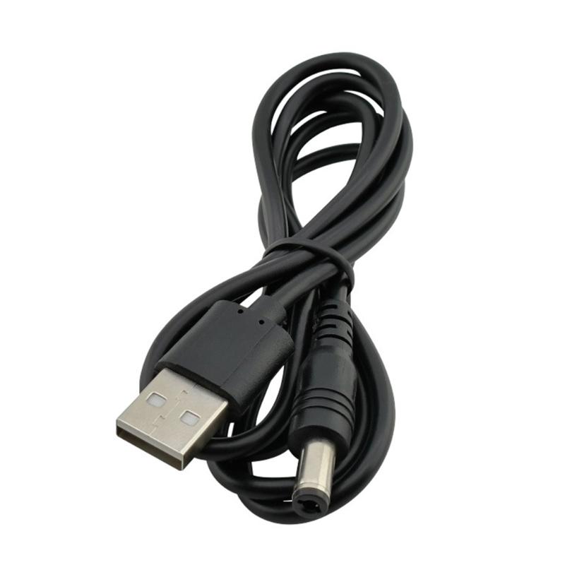 USB To DC5521 Power Cable 5V DC5.5x2.1mm Charging Cord Includes 13 Tips for Cameras Tablets and More