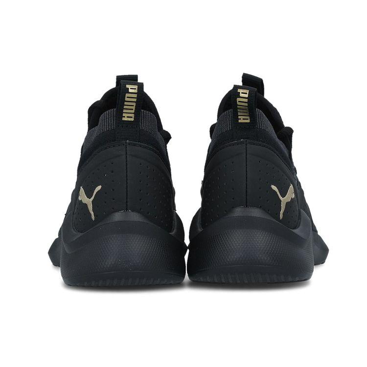 Puma Emergence Simple Sports Mesh Shock Absorption Wear-Resistant Low-Top Marathon Running Shoes Women sneaker Black 192345-01