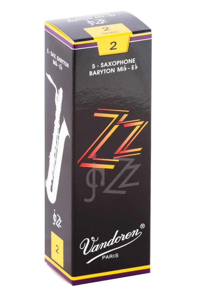

Vandoren ZZ Baritone Saxophone Reeds, Hardness 2 (Pack of 5)