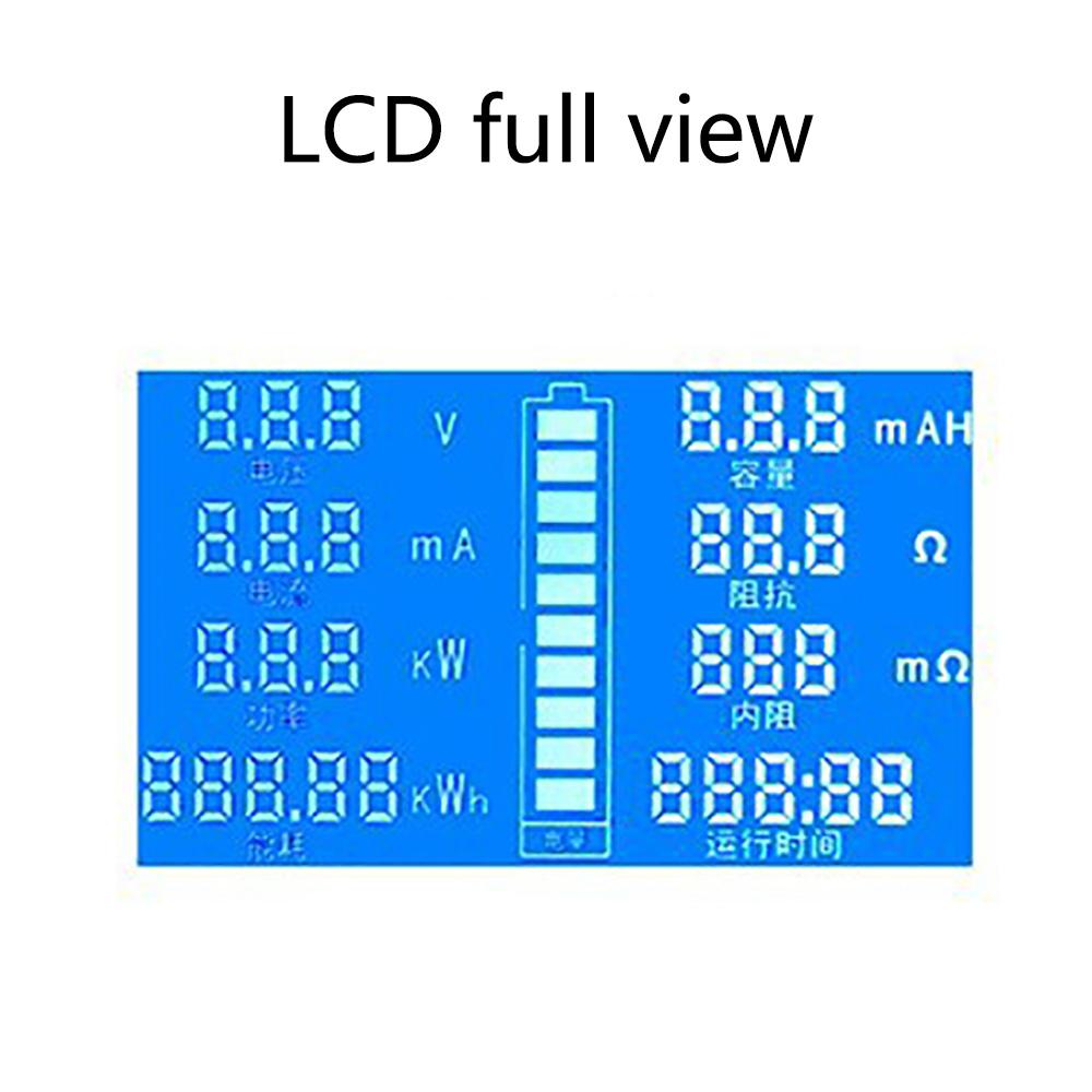 100A Shunt LCD Display DC Battery Monitor Meter 0-200V Volt Amp For Car RV Solar
