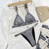 Women's two-piece swimsuit, shiny bikini, plus size xxl. Women's two-piece swimsuit, shiny bikini, plus size xxl.