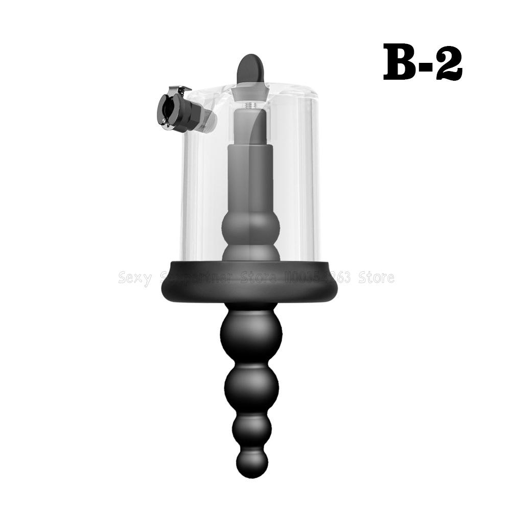 Male Electric Anal Prostate Massager Vacuum Vestibular Suction Stimulate Alternative Sex Toys Anal Toys Silicone Anal Plug