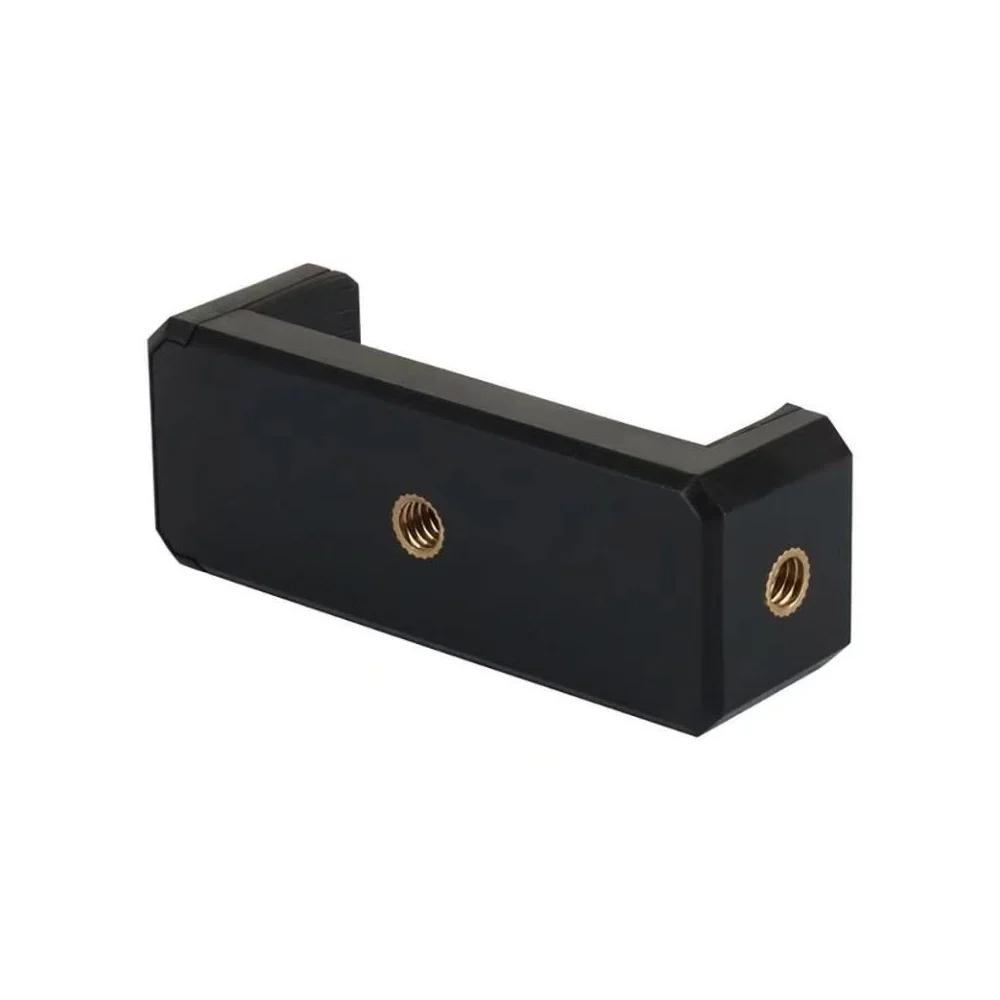 Mobile Phone Clip Tripod Holder with Cold Shoe & 1/4" Screw Hole For iPhone Samsung Huawei Xiaomi Realme Smartphones Accessories