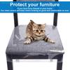 PVC Transparent Waterproof Chair Cover Dining Chair Protective Cover Anti Scratch