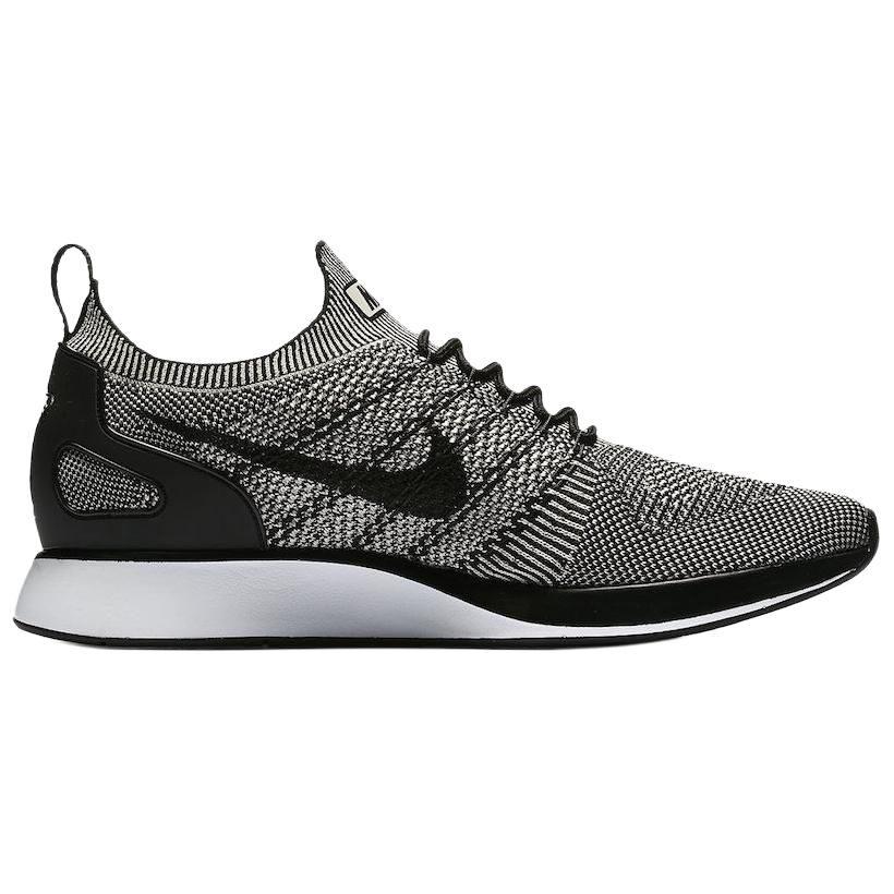 Nike Mariah Flyknit Racer Cinza Claro Vermelho Solar 918264-003