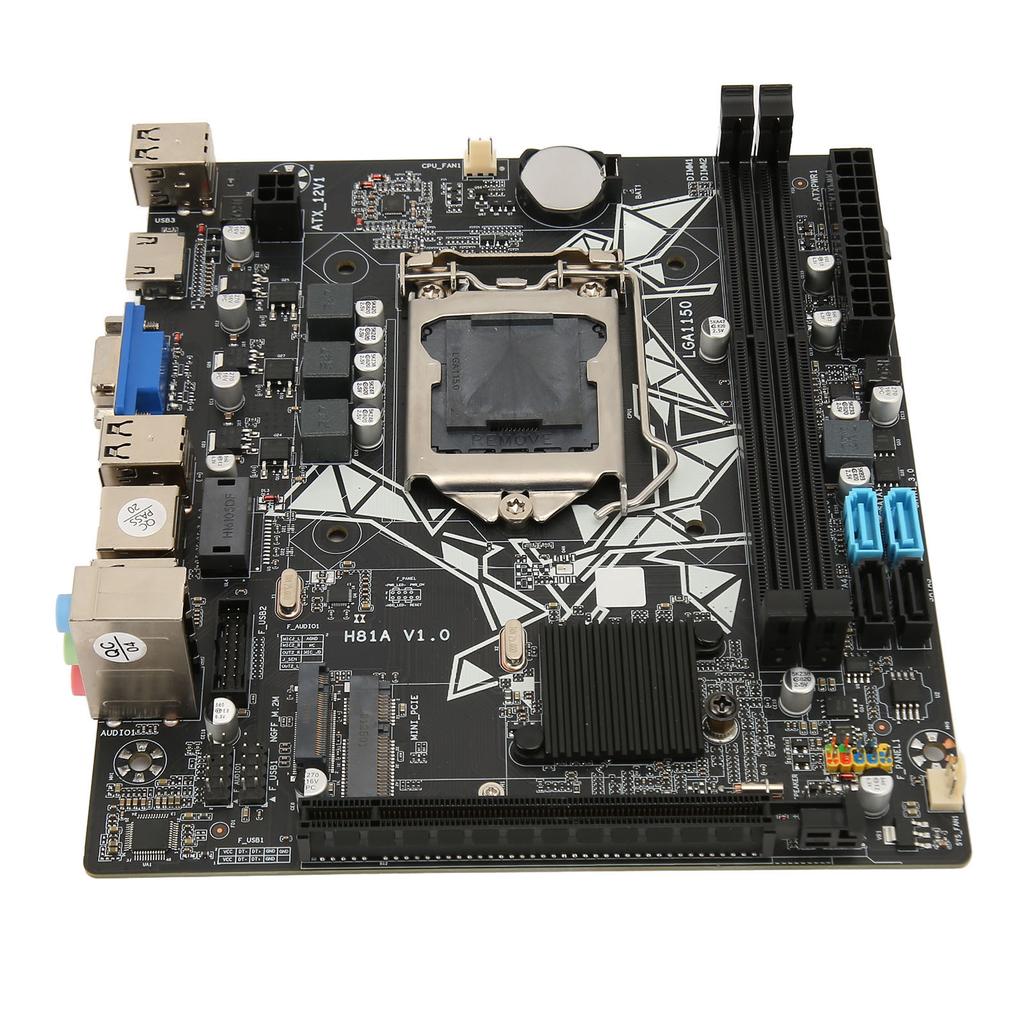 H81A Motherboard Professional Supports LGA 1150 Pins DDR3 Desktop Motherboard with HD Multimedia
