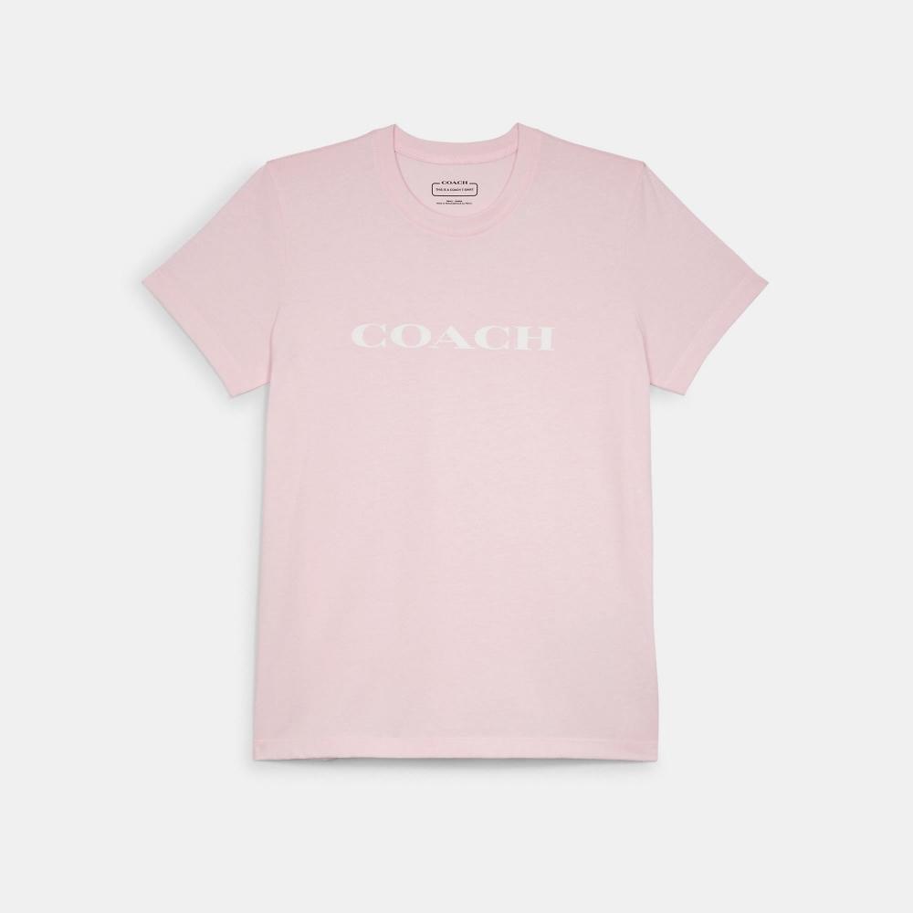 

Футболка Coach Essential светло-розовая