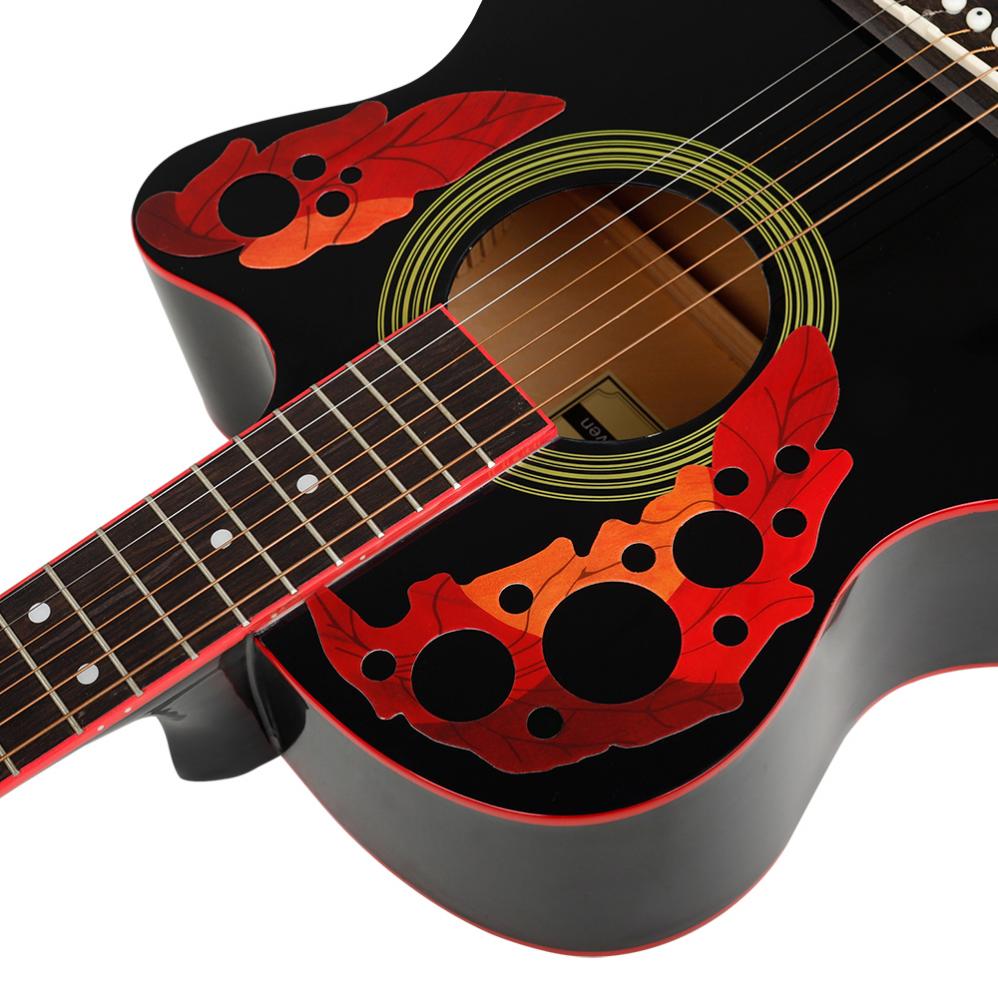 2 bucăți 41 inch autoadeziv pentru chitară acustică pentru găuri