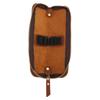 Portapenne in Pelle Minimalista Design Vintage Copertura Protettiva per Penna Astuccio Borsa Organizer Marrone