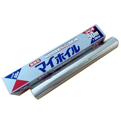 UACJ Foil Aluminum Width 30cm X Length Frying No Separation Pulp Commercial Made In Japan Foil, Silver, 50m, Oven, Pan, Cooking, Required, Blade, Use,