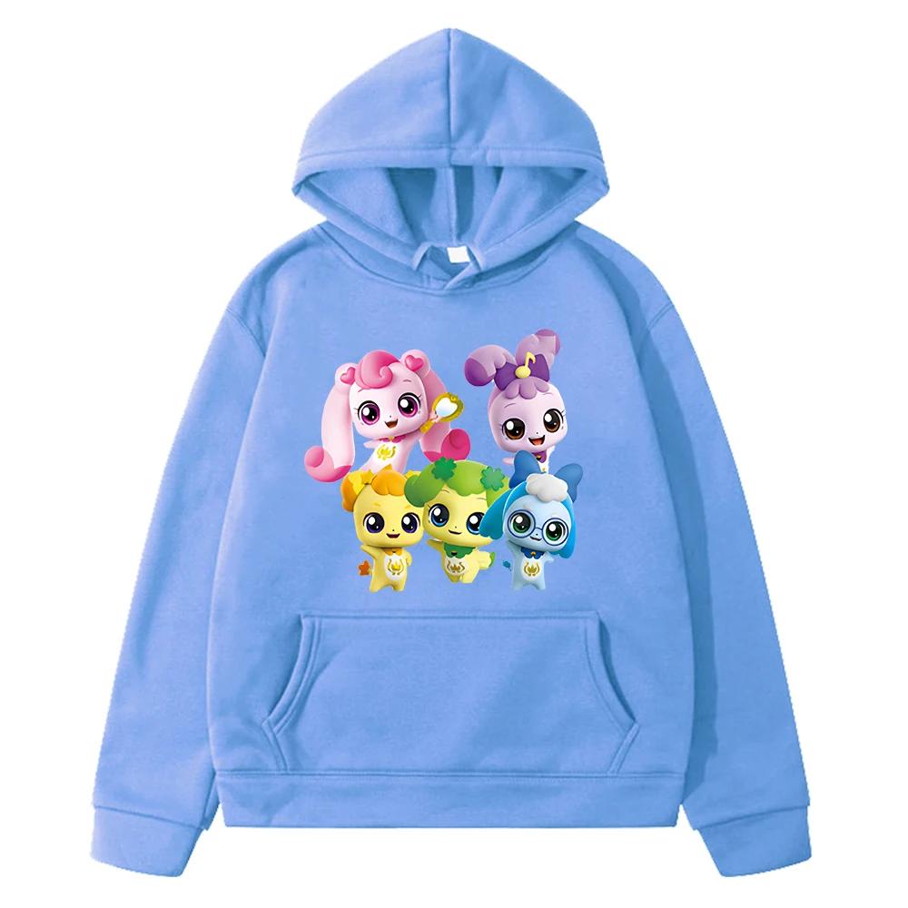 Teenie ping Kreslená fleecová mikina Anime mikina y2k sudadera Podzimní chlapecká mikina Pulovr Dětské oblečení dětské oblečení dívky