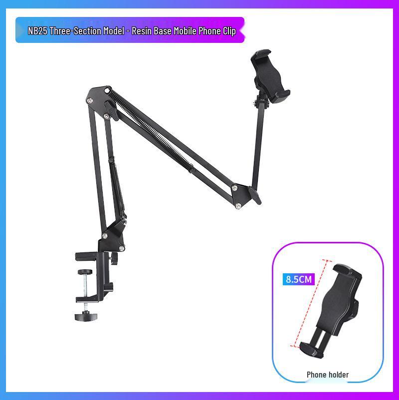 Large Mechanical Arm Phone & Tablet Holder for Bedside or Desktop – Perfect for Streaming & Watching Dramas